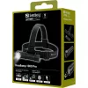 Sandberg Stirnlampe 1000 Pro, Stirnband-Taschenlampe, Schwarz, Aluminium, IP66, LED, 25 lm