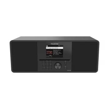 Internetradio Imperial Telestar 5700300 — Digitaler Tuner, DAB+/FM, 30 W RMS, 3,2-Zoll-TFT, DC-Stromversorgung, Schwarz