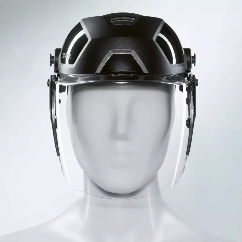 Sicherheitskopfschutz UVEX 9790211 — Schwarz, Schutzhelm-Zubehör
