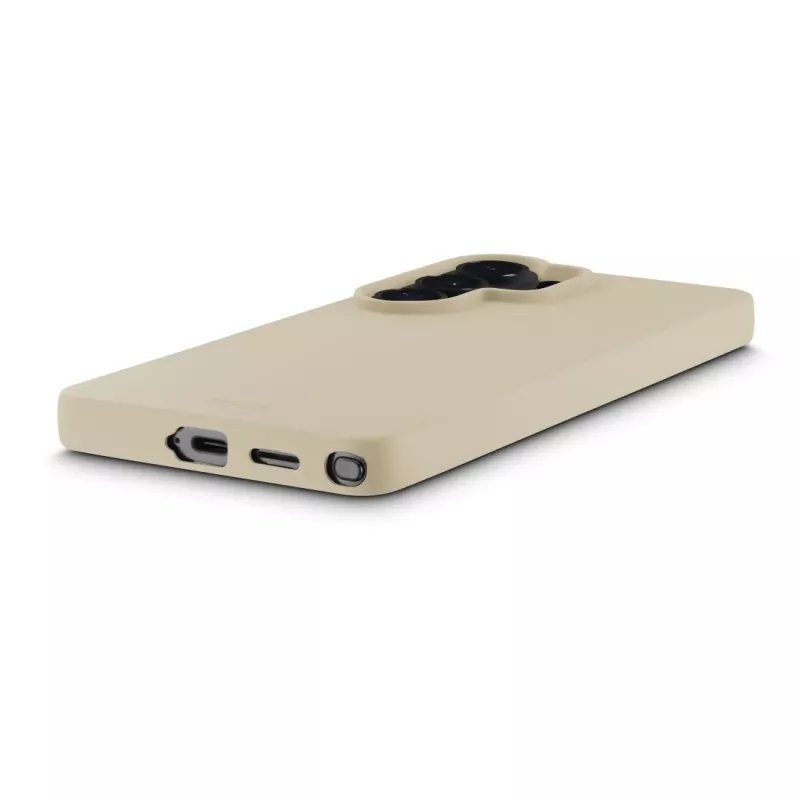 Handyhülle HAMA Fantastic Feel für Galaxy S26 Ultra, Cover, passend für 17,5 cm (6,9 Zoll), beige