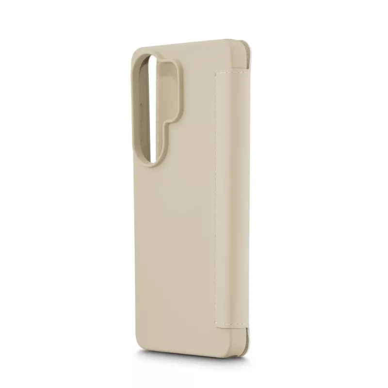 Folio-Handyhülle HAMA Fantastic Feel für Galaxy S26 Ultra, 17,5 cm (6,9 Zoll), Beige, 2 Kartenfächer
