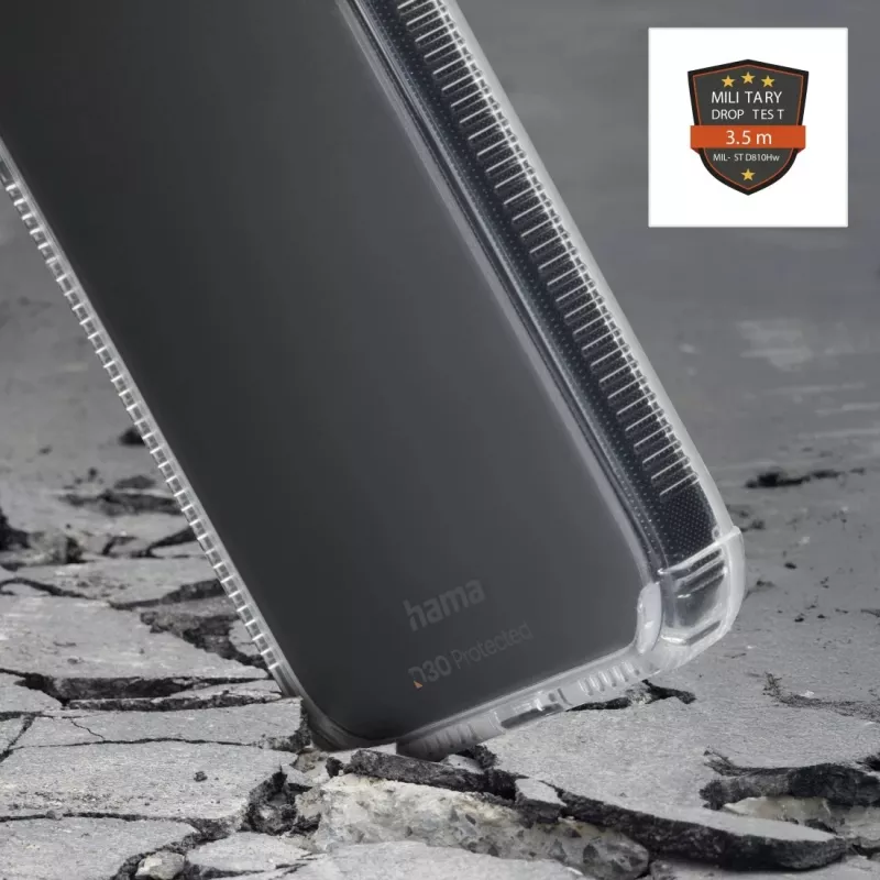 Handyhülle HAMA Extreme Protect für Samsung Galaxy S26 Ultra, passend für 17,5 cm (6,9 Zoll), transparent