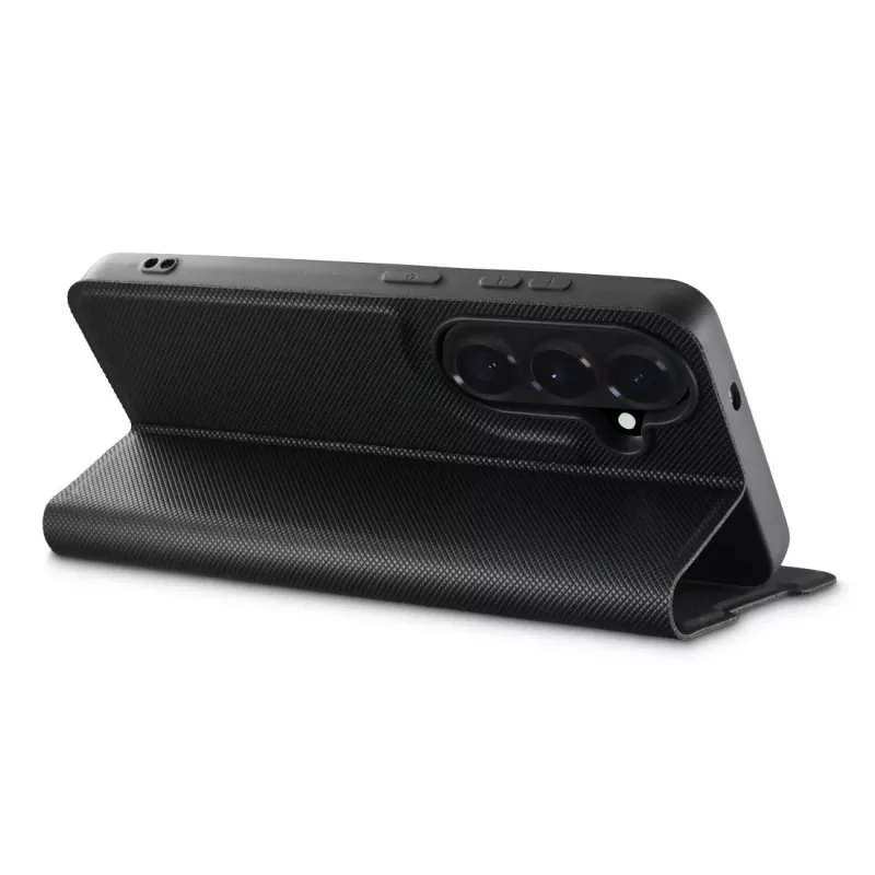 Folio-Handyhülle HAMA Daily Protect für Samsung Galaxy S26, 16 cm (6,3 Zoll), schwarz, 2 Kartenfächer, Tischaufsteller