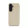 Folio-Handyhülle HAMA Fantastic Feel für Samsung Galaxy S26, 16 cm (6,3 Zoll), beige, 2 Kartenfächer