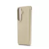 Folio-Handyhülle HAMA Fantastic Feel für Samsung Galaxy S26, 16 cm (6,3 Zoll), beige, 2 Kartenfächer
