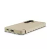 Folio-Handyhülle HAMA Fantastic Feel für Samsung Galaxy S26, 16 cm (6,3 Zoll), beige, 2 Kartenfächer