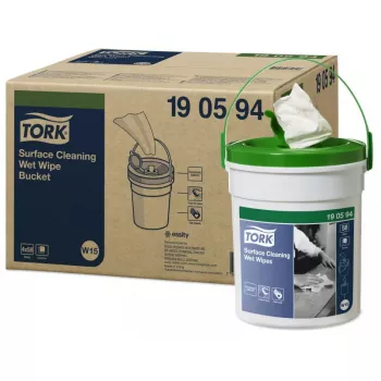 Oberflächenvorbereitungstuch Tork 190594 — weiß, 58 Tücher, Packung 158×158×191 mm
