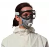 Staubmaske 3M 9922C2, wiederverwendbar im Atemschutzmasken-Stil, 2er-Pack, anthrazit