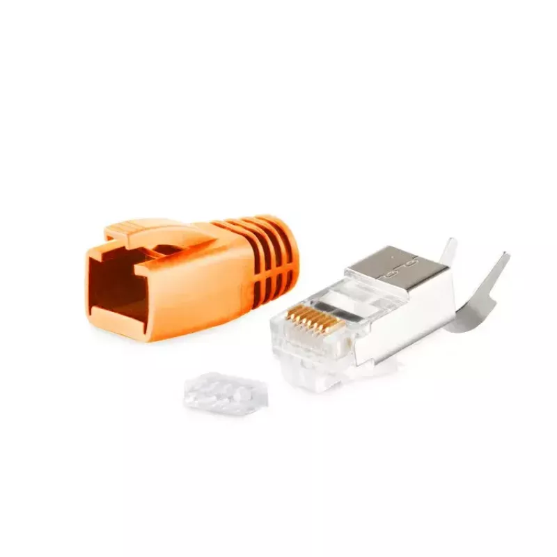 Drahtverbinder RJ-45 ShiverPeaks BS72067-O Stecker Orange