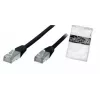Netzwerkkabel ShiverPeaks BS75111-S 1m Cat5e F/UTP Schwarz