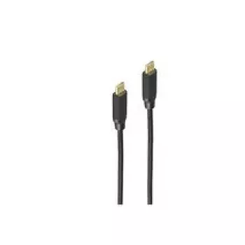 USB-Kabel ShiverPeaks BS20-70035 2 m USB 3.2 Gen 2 USB-C Schwarz