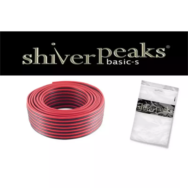Audiokabel ShiverPeaks BS06-15105 25m Schwarz Rot