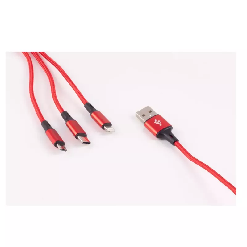 USB-Kabel ShiverPeaks BS14-50070 1,2 m USB A USB C Micro-USB B Schwarz