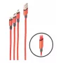 USB-Kabel ShiverPeaks BS14-50070 1,2 m USB A USB C Micro-USB B Schwarz