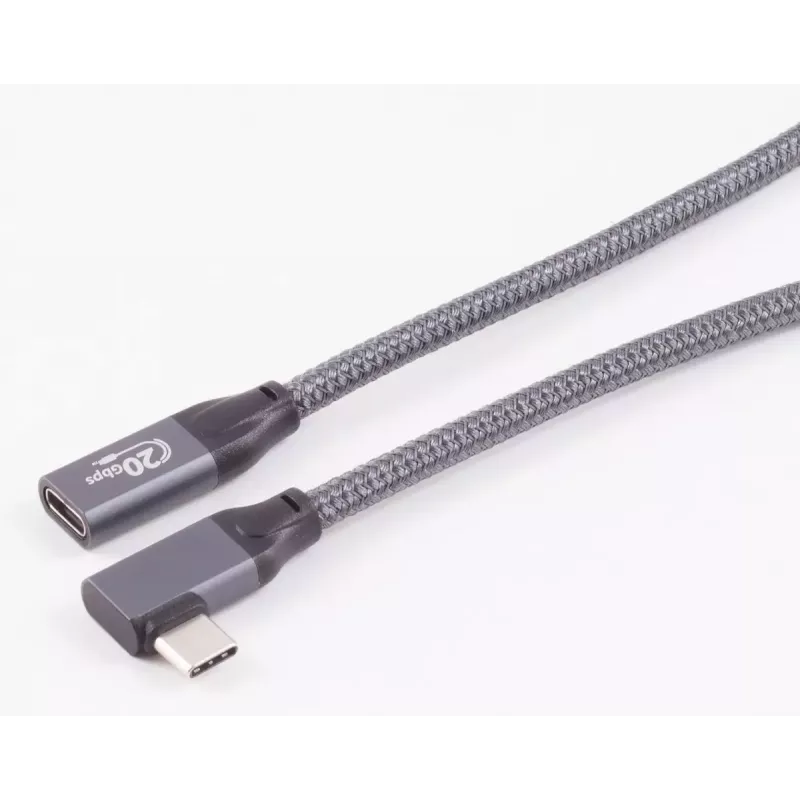 USB-Kabel ShiverPeaks BS13-56030 2m USB 3.2 Gen 2x2 Grau
