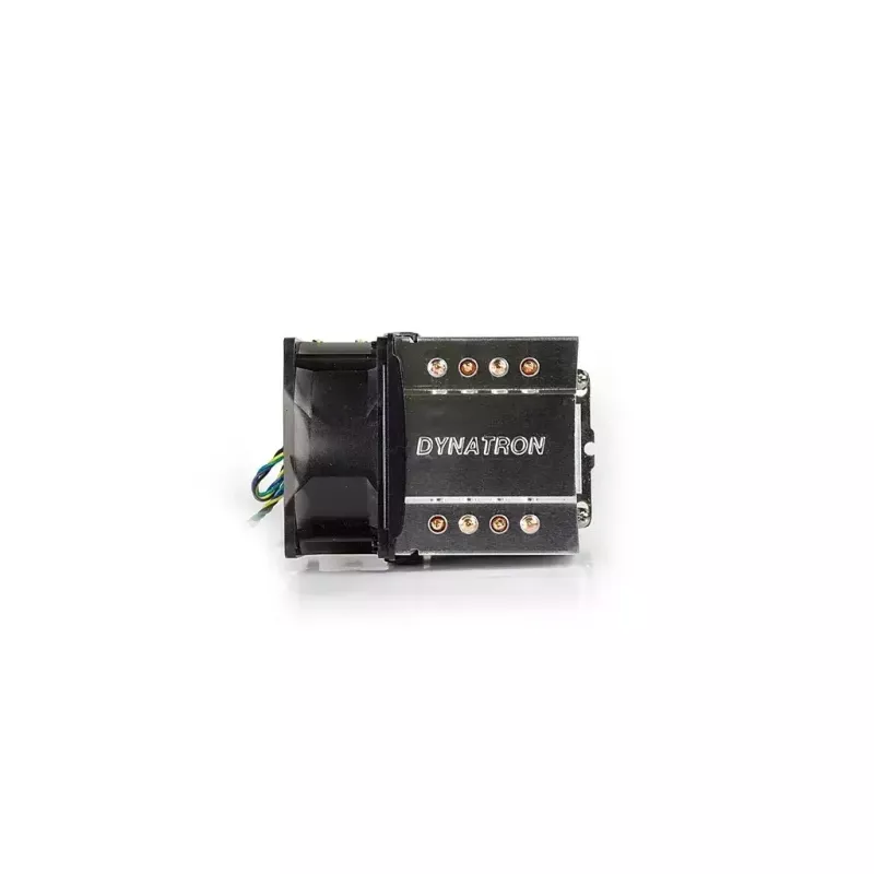 Cooler Dynatron R-27 Prozessor 8 cm Aluminium Schwarz