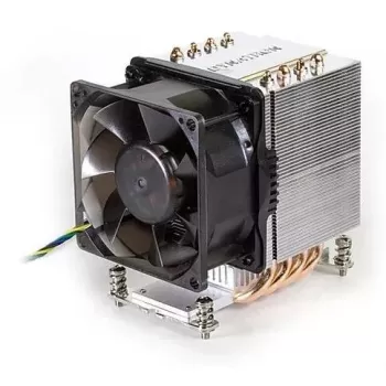 Cooler Dynatron R-27 Prozessor 8 cm Aluminium Schwarz