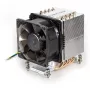 Cooler Dynatron R-27 Prozessor 8 cm Aluminium Schwarz