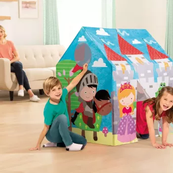 Aufblasbares Spielhaus Intex 45642NP für Kinder, blau, empfohlenes Alter 3–6 Jahre
