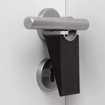 Türstopper Blomus WEDO Schwarz Gummi Edelstahl