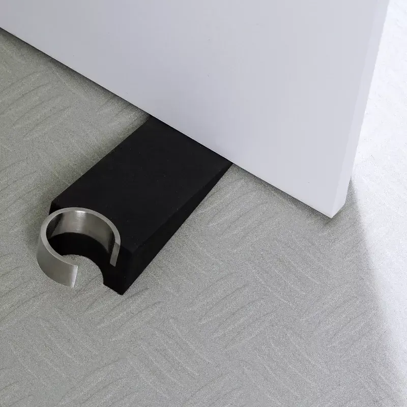 Türstopper Blomus WEDO Schwarz Gummi Edelstahl