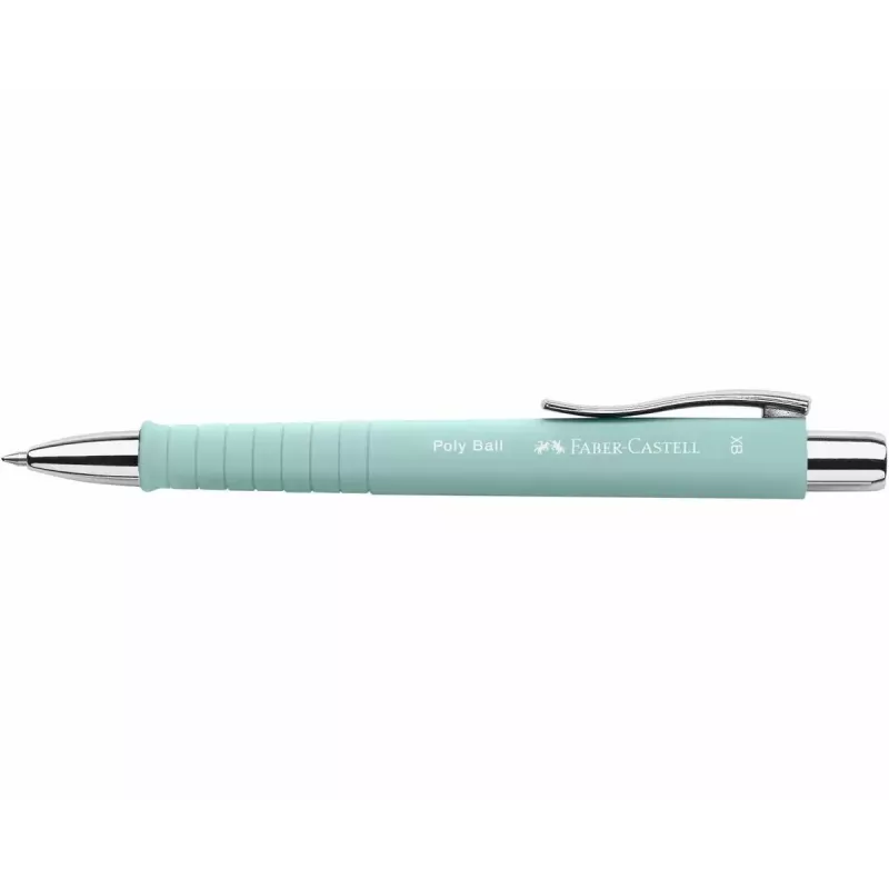 Kugelschreiber Faber-Castell 241105 Clip-on einziehbar, blaue Tinte, extra breite Spitze, 1 Stück