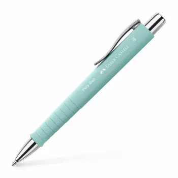 Kugelschreiber Faber-Castell 241105 Clip-on einziehbar, blaue Tinte, extra breite Spitze, 1 Stück