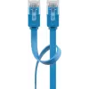 Flaches Patchkabel Goobay CAT 6 2 m U/UTP Blau