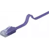 Flaches Patchkabel Goobay CAT 6 2m U/UTP Violett