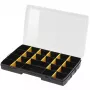 Aufbewahrungsschale Stanley STST81680-1 Rechteckig Polypropylen Schwarz Gelb