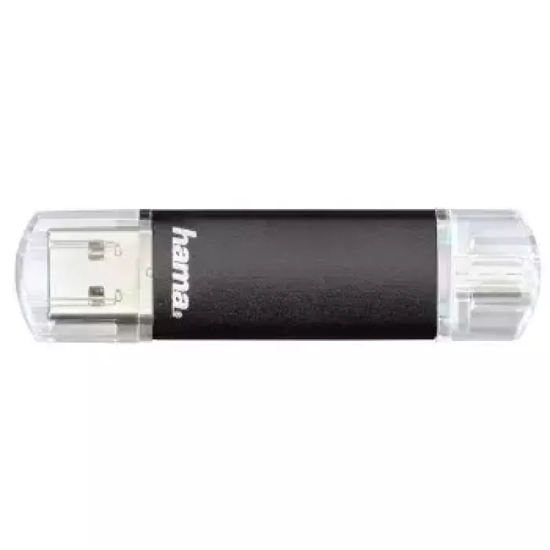 Hama Laeta Twin, 16 GB USB-Stick USB Typ-A / Micro-USB 3.2 Gen 1 (3.1 Gen 1) Schwarz