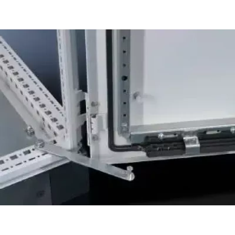 Türfeststeller Rittal 4583.500 für Server- und Netzwerkschränke, silber, 1 Stück