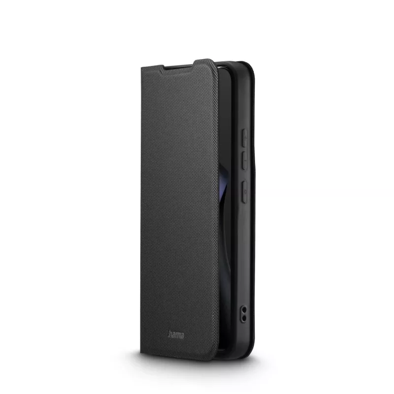 HAMA Folio-Handyhülle für Xiaomi 15T — Daily Protect, 17,4 cm (6,83 Zoll), schwarz, 2 Kartenfächer, Tischständer