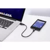USB-Kabel Renkforce RF-4463076 0,3 m USB-A auf Micro-USB-B Schwarz