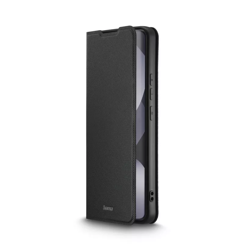 Folio-Handyhülle HAMA Daily Protect für Redmi Note 15 (6,77 Zoll) — Schwarz, 2 Kartenfächer, Aufsteller
