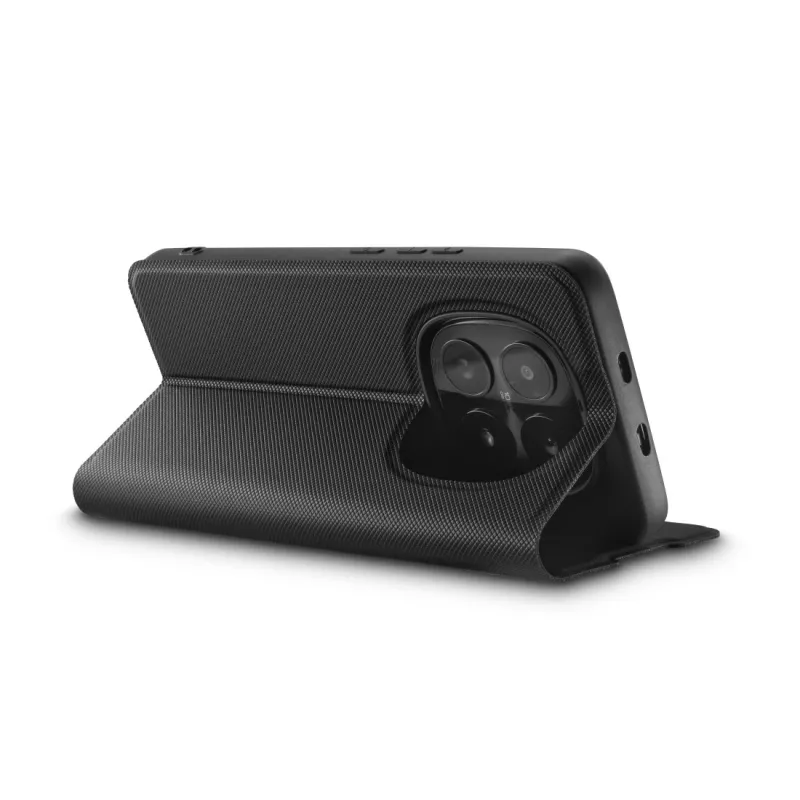 Folio-Handyhülle HAMA Daily Protect für Redmi Note 15 (6,77 Zoll) — Schwarz, 2 Kartenfächer, Aufsteller