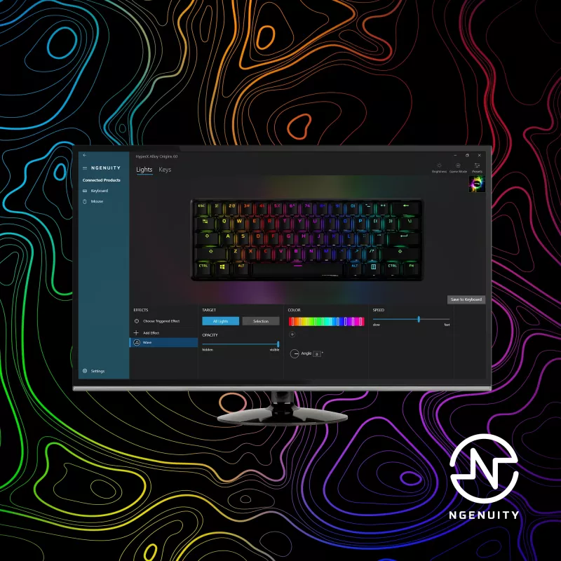 HyperX Alloy Origins 60 – Mechanische Gaming-Tastatur – HX Red
