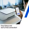 HP DeskJet 2922 Wireless All-in-One-Farbdrucker, Thermo-Tintenstrahl, Farbdruck, 4800 x 1200 DPI, Farbkopieren, A4, Weiß