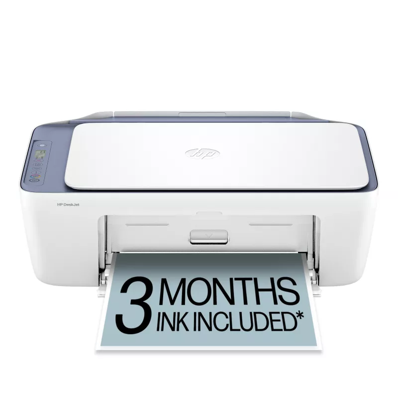 HP DeskJet 2922 Wireless All-in-One-Farbdrucker, Thermo-Tintenstrahl, Farbdruck, 4800 x 1200 DPI, Farbkopieren, A4, Weiß