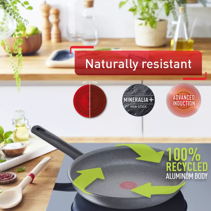 Allzweckpfanne Tefal Healthy Chef G15002 Rund 20 cm Grau