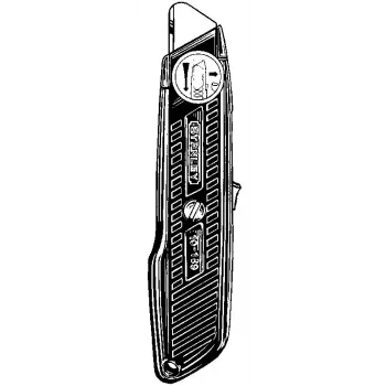Sicherheitsmesser Stanley 155 mm mit Federrückzug