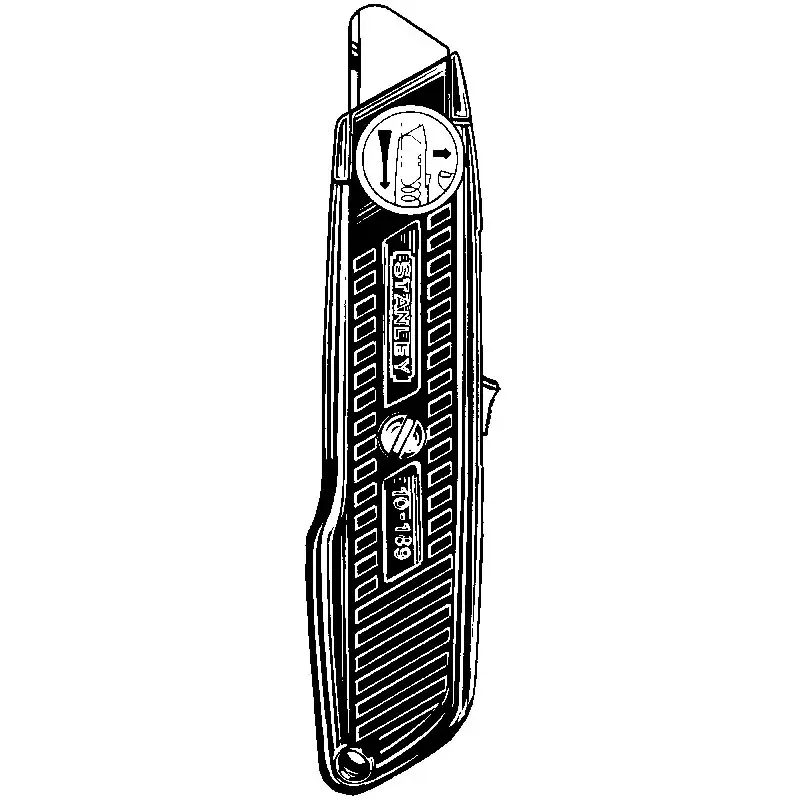 Sicherheitsmesser Stanley 155 mm mit Federrückzug