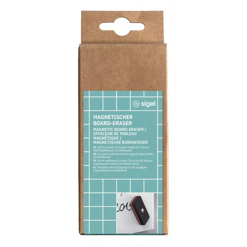Eraser Sigel BA188 EVA-Fleece Schwarz Rot 1 Stk.