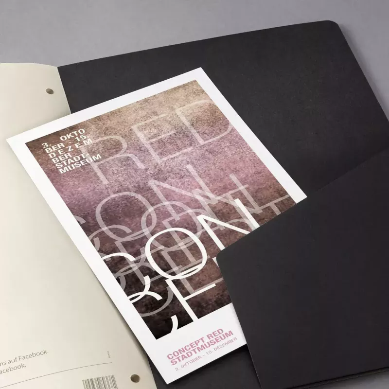 Schreibblock Sigel CONCEPTUM A4 120 Blatt Schwarz