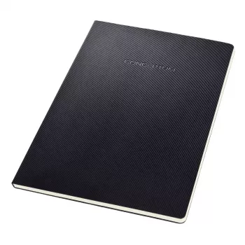 Schreibblock Sigel CONCEPTUM A4 120 Blatt Schwarz