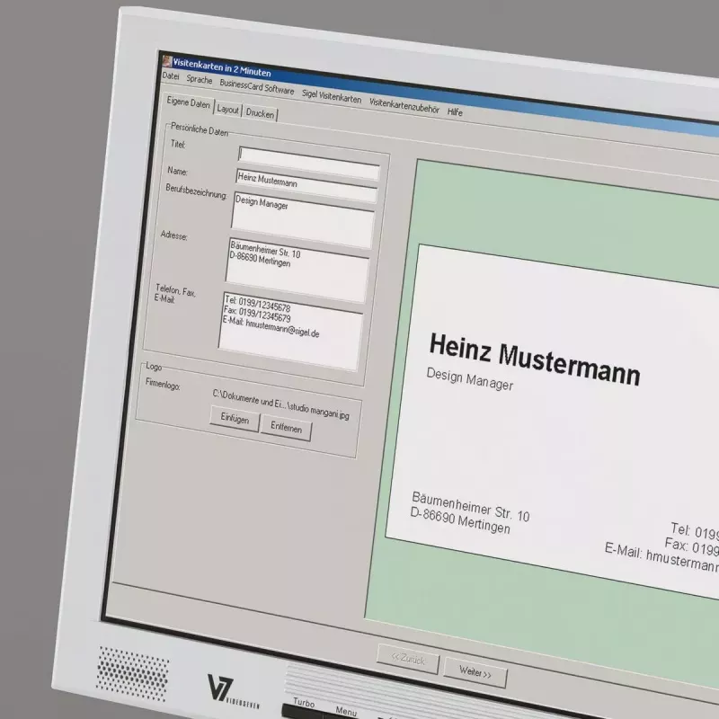 Business Card Sigel DP930