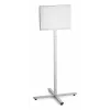 Infoständer Durable 502957 A3 Edelstahl, 638×638×1420 mm, anthrazit/grau