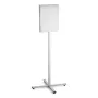 Infoständer Durable 502957 A3 Edelstahl, 638×638×1420 mm, anthrazit/grau