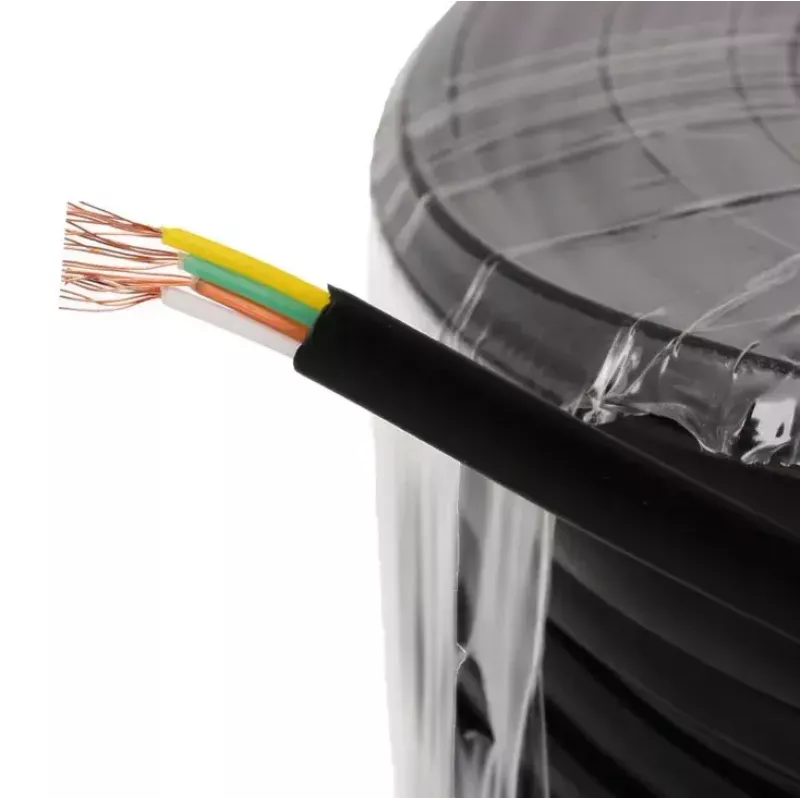 Telefonkabel Helos 014864 50 m Schwarz