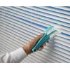 Leifheit 41316 Mikrofaser-Scrub-Bürste türkis-weiß